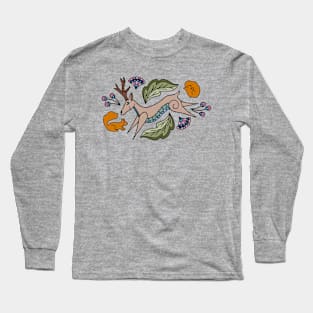 Woodland Creatures Long Sleeve T-Shirt